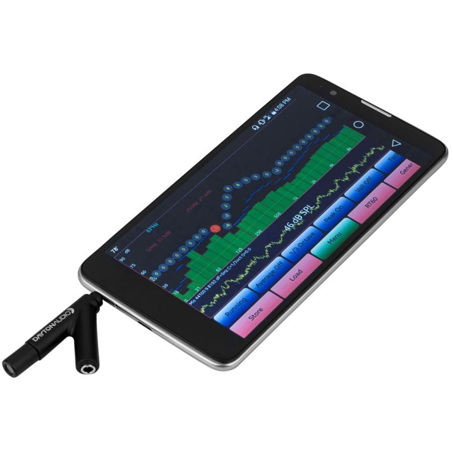 iMM-6C 測定用マイク Dayton Audio iMM-6C Apple/Android用 校正済みUSB-C測定マイク