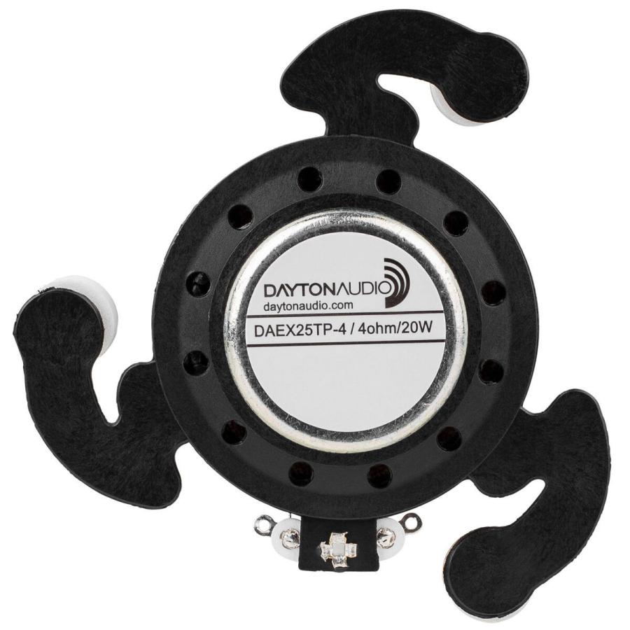 Dayton Audio DAEX25TP-4 2.5cm 3本脚付 エキサイター 20W 4Ω : EOSS