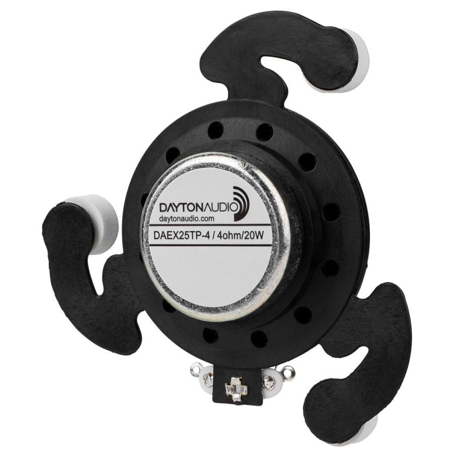 Dayton Audio DAEX25TP-4 2.5cm 3本脚付 エキサイター 20W 4Ω : EOSS