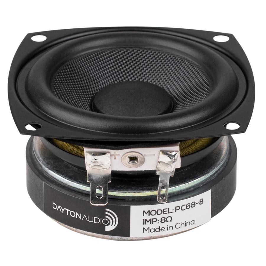 Dayton Audio PC68-8 スピーカーユニット 6.8cm ポリコーティング