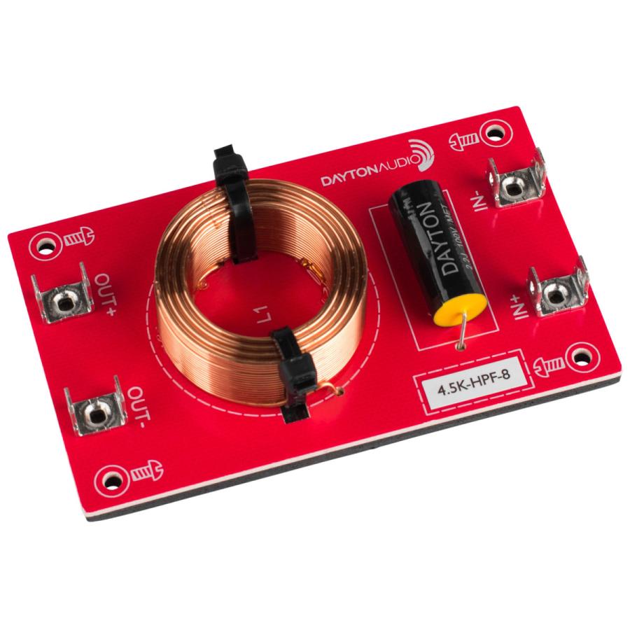 DHF20]Dayton Audio 4.5k-HPF-8 ハイパス フィルター（4,500 Hz：12 dB 