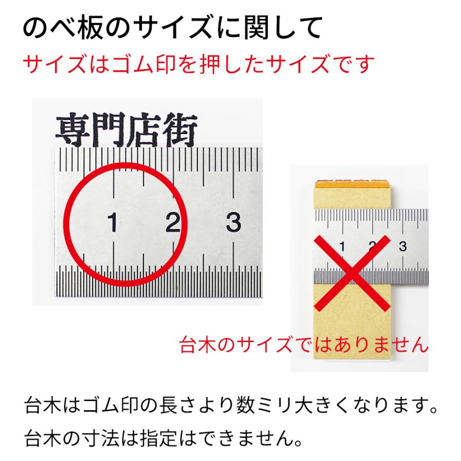 ネーム ゴム印 氏名ゴム印 4.5×27mm 2個セット 別注品 ゴム印鑑 はんこ オーダー 氏名印 会社 ネームスタンプ 名前 ハンコ 判子 事務用品 スタンプ｜ep-insho｜03