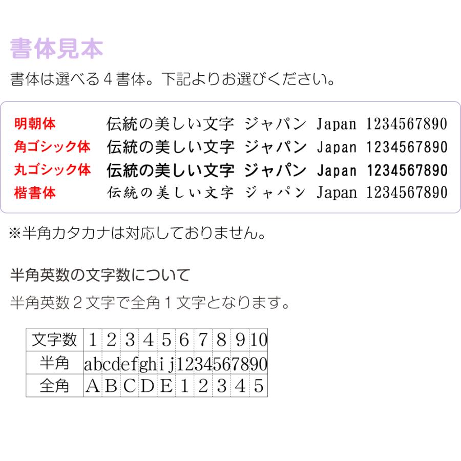 一行印 のべ板 6mm×36mm　別注品 最大9文字まで　ゴム印 はんこ 判子 スタンプ ゴム印鑑 オーダー 名前 おなまえ｜ep-insho｜03