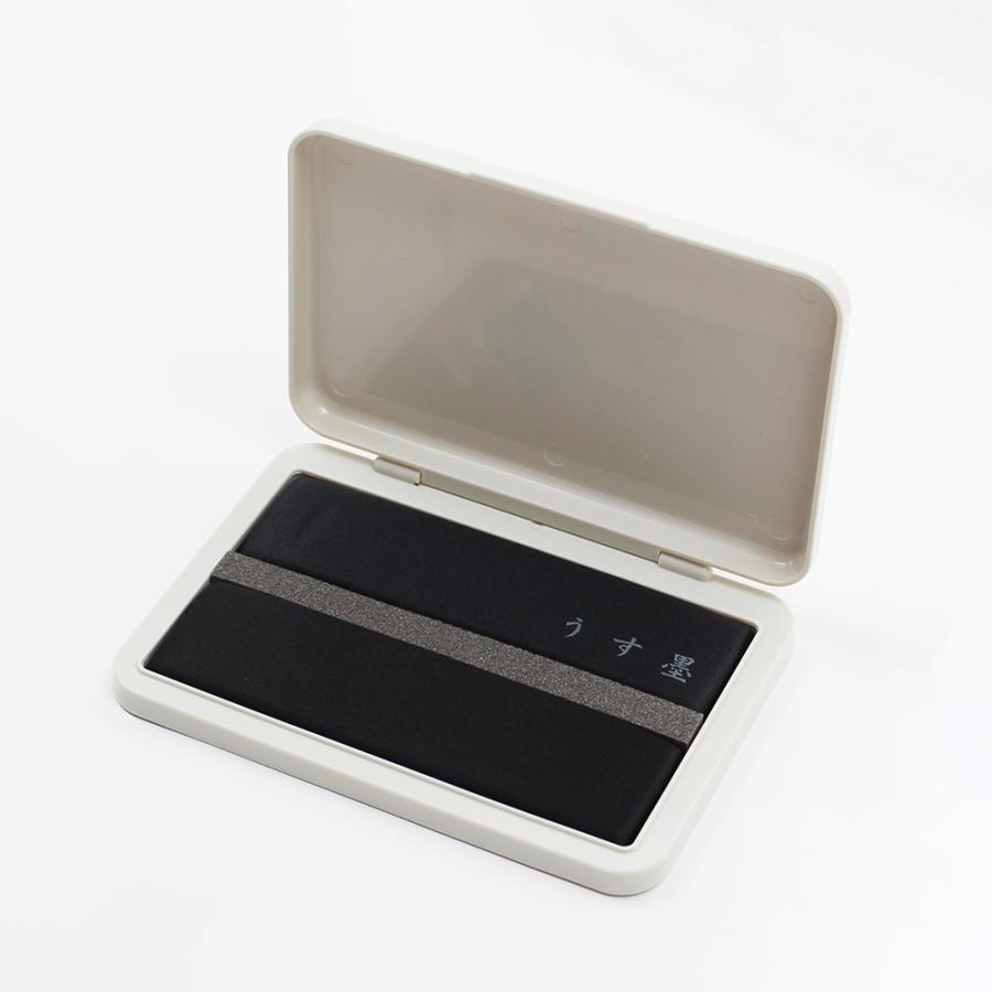 慶弔スタンプ サンビー ２色スタンプ台 黒・薄墨 中形 スタンプ台 サンビースタンプ台 ブラック うす墨 インク はんこ の商品画像