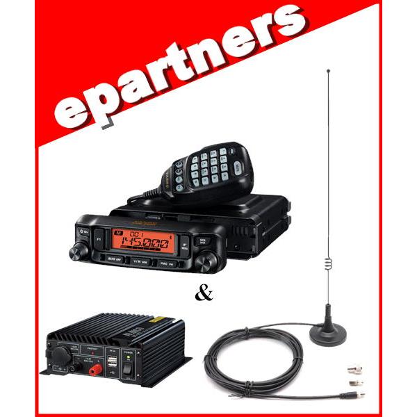 FTM-6000(FTM6000) & DT-921 MA-721 50W 144/430MHz FMトランシーバー 