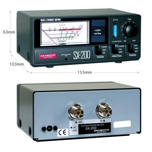 SX-200(SX200) 第一電波工業(ダイヤモンド) 1.8〜200MHz sx200 SX-200(SX200) 第一電波工業(ダイヤモンド) 1.8〜200MHz sx200
