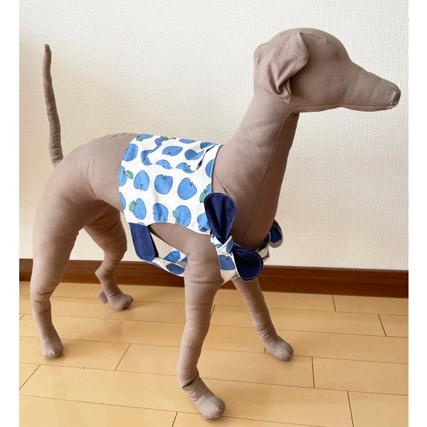 犬服型紙 クールベスト 大型犬用 Lサイズ テキスト付き : eパターン