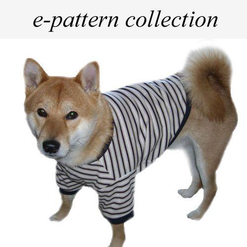 型紙 パターン 犬服 Tシャツ型紙 中型犬用 テキスト付き Pcs 002s Eパターン コレクション ヤフー店 通販 Yahoo ショッピング