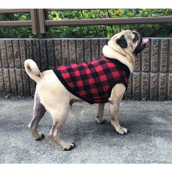 犬服型紙 前あきタンクトップ 小型犬 小型犬ロング 中型犬用 テキスト