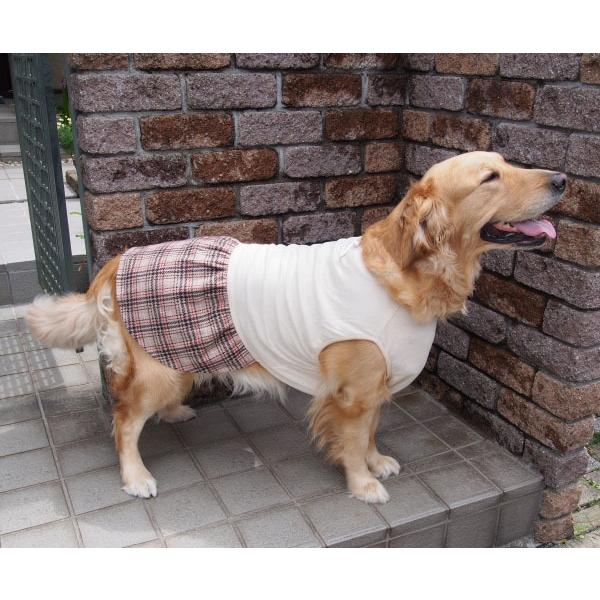 犬服型紙 ギャザーワンピース 大型犬用 テキスト付き : eパターン