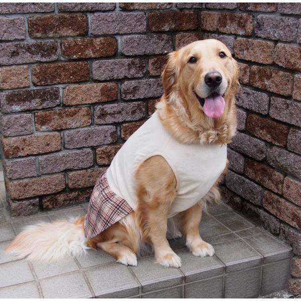 犬服☆ハンドメイド♡ギャザーワンピース 犬服型紙 ギャザーワンピース 大型犬用 テキスト付き : eパターン