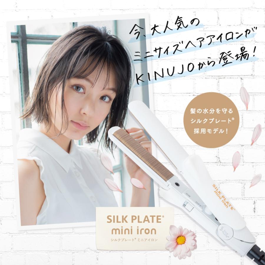 絹女 KINUJO SILK PLATE mini iron ミニサイズアイロン キヌージョ