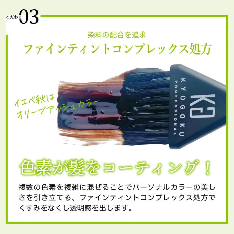 KYOGOKU パーソナルカラーシャンプー オリーブアッシュ イエベ秋 200ml