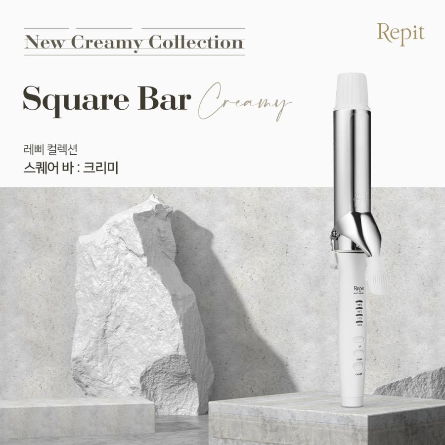 CREATEs（クレイツ） Repit レピ スクエアバー 40mm CSB-AG40W 36mm