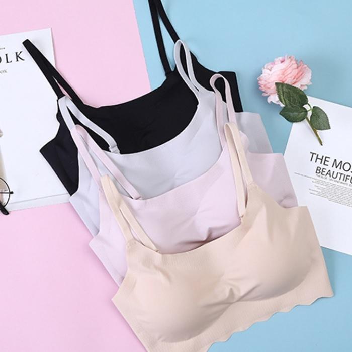 BR012 シームレス ブラトップ ブラジャー ノンワイヤー 敏感肌 肩こり 解消 下着 肌着 ノーライン ナイトブラ ランジェリー スポーツ 響かない | 