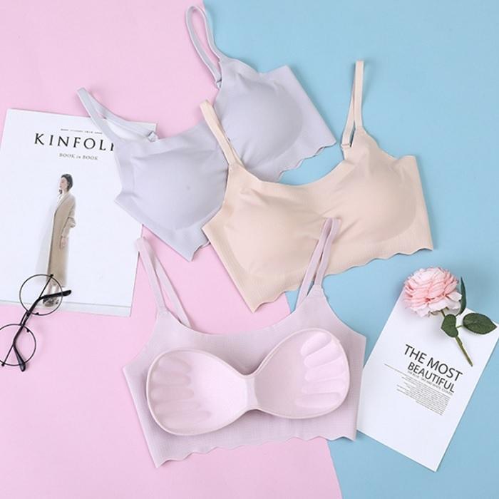 BR012 シームレス ブラトップ ブラジャー ノンワイヤー 敏感肌 肩こり 解消 下着 肌着 ノーライン ナイトブラ ランジェリー スポーツ 響かない |  | 07