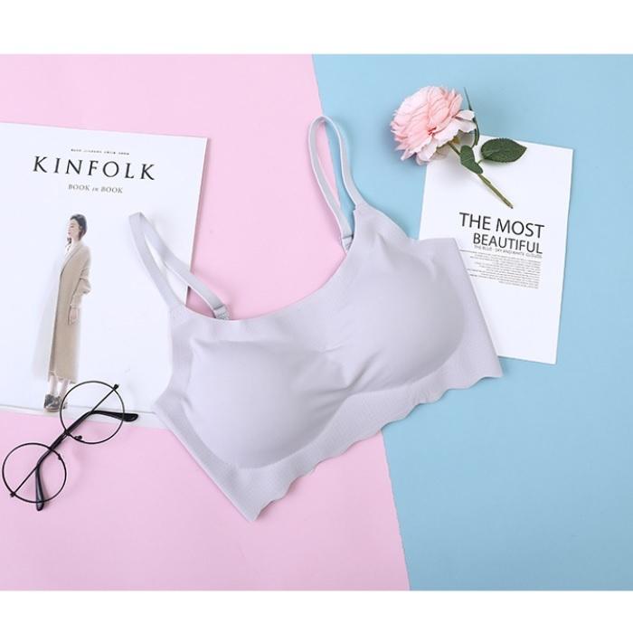 BR012 シームレス ブラトップ ブラジャー ノンワイヤー 敏感肌 肩こり 解消 下着 肌着 ノーライン ナイトブラ ランジェリー スポーツ 響かない |  | 04