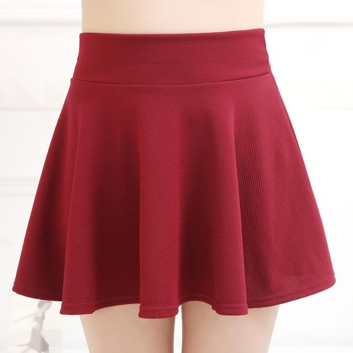 SK005 フレアスカート Aラインスカート ウエストゴム フレア Aライン フレアー ミディアム シンプル 無地 ミニスカート フレア ウエストゴム |  | 13