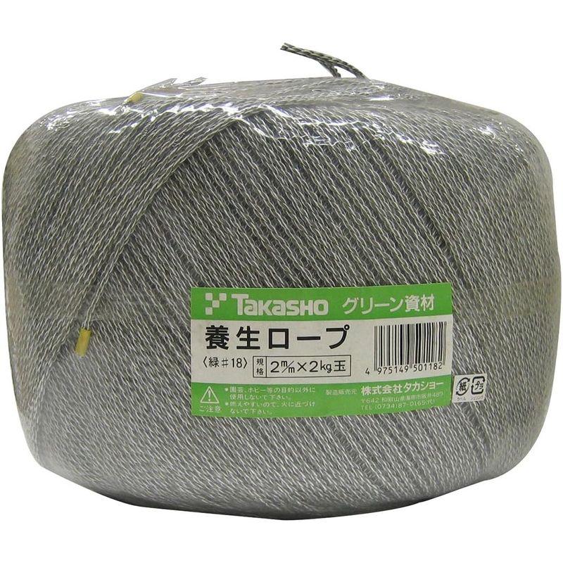 タカショー　養生ロープ　2mm玉巻(2kg)