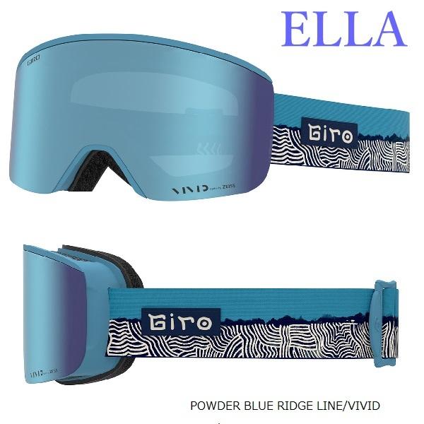 GIRO＜2021＞ELLA(AsianFit) エラ womens スキー ゴーグル レディス 女性