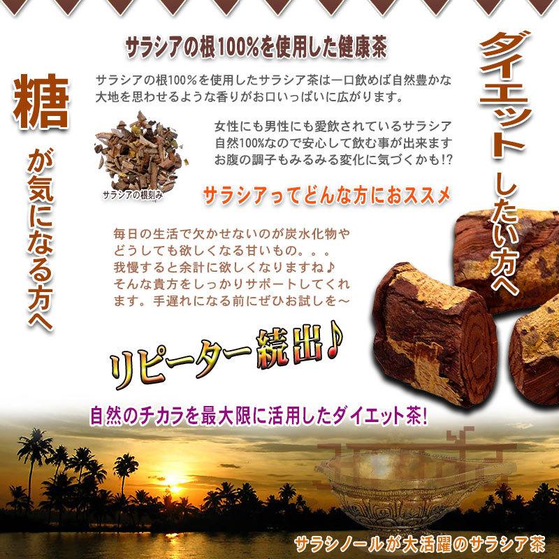 サラシア茶 500g 茶葉 さらしあ茶 コタラヒム茶 (残留農薬検査済み) 送料無料 北海道 沖縄 離島も無料配送可 森のこかげ 売れ筋|epicot|03