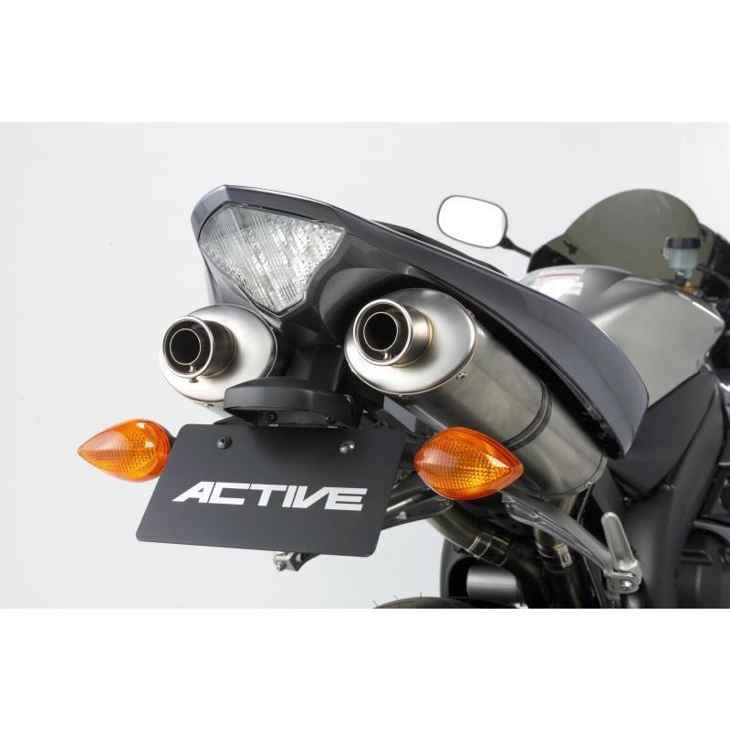 ヤマハ　YZF-R1 フェンダーレスキット　アクティブ アクティブ ACTIVE フェンダーレスキット ブラック [LEDナンバー