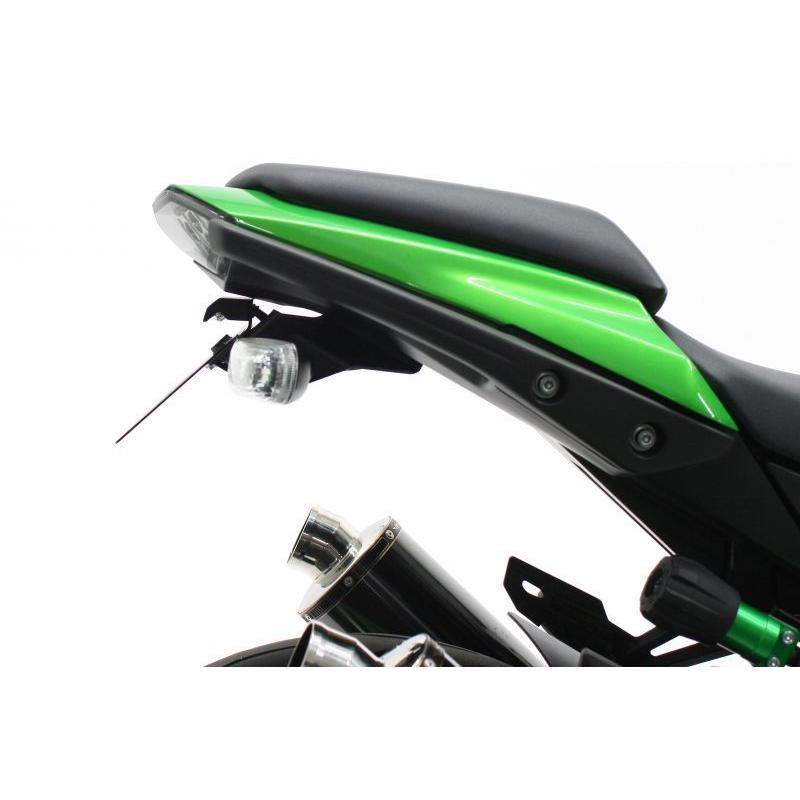 ACTIVE フェンダーレスキットLED ハンバー灯付き Ninja1000 アクティブ フェンダーレスキット ブラック LEDナンバー灯付 KAWASAKI