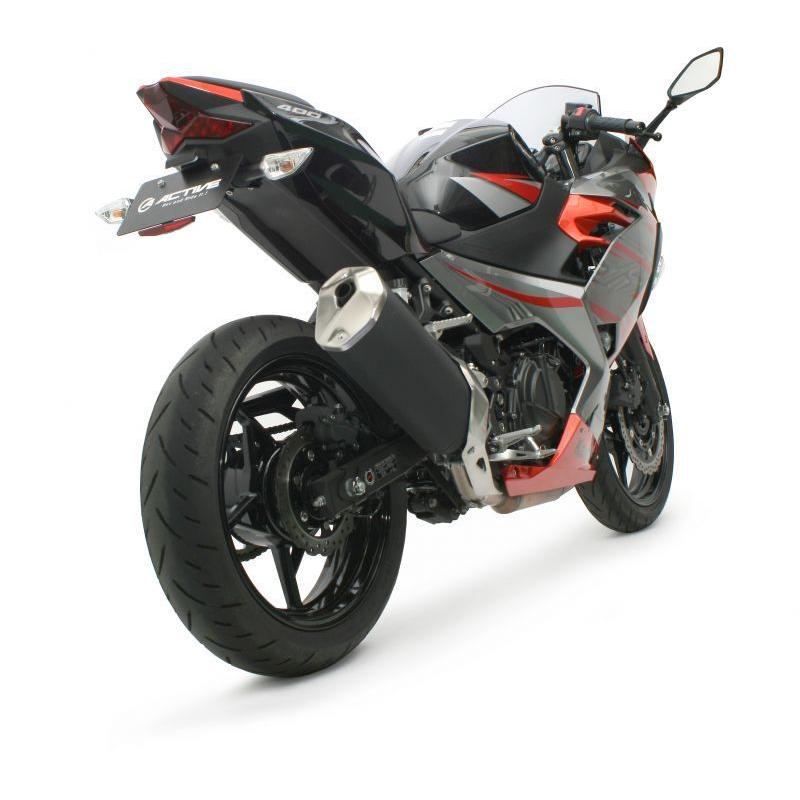 アクティブ フェンダーレスキット ブラック LEDナンバー灯付 KAWASAKI