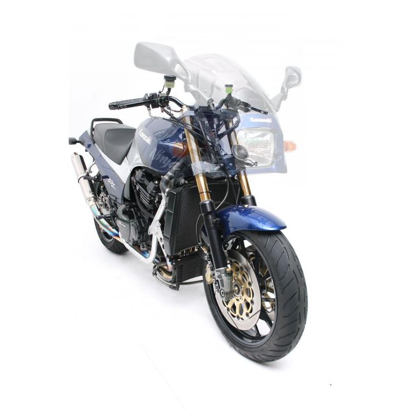 アクティブ コンバーチブルステムキット KAWASAKI GPZ900R '90 〜 '03 (A7〜A16)【13670015】シルバー