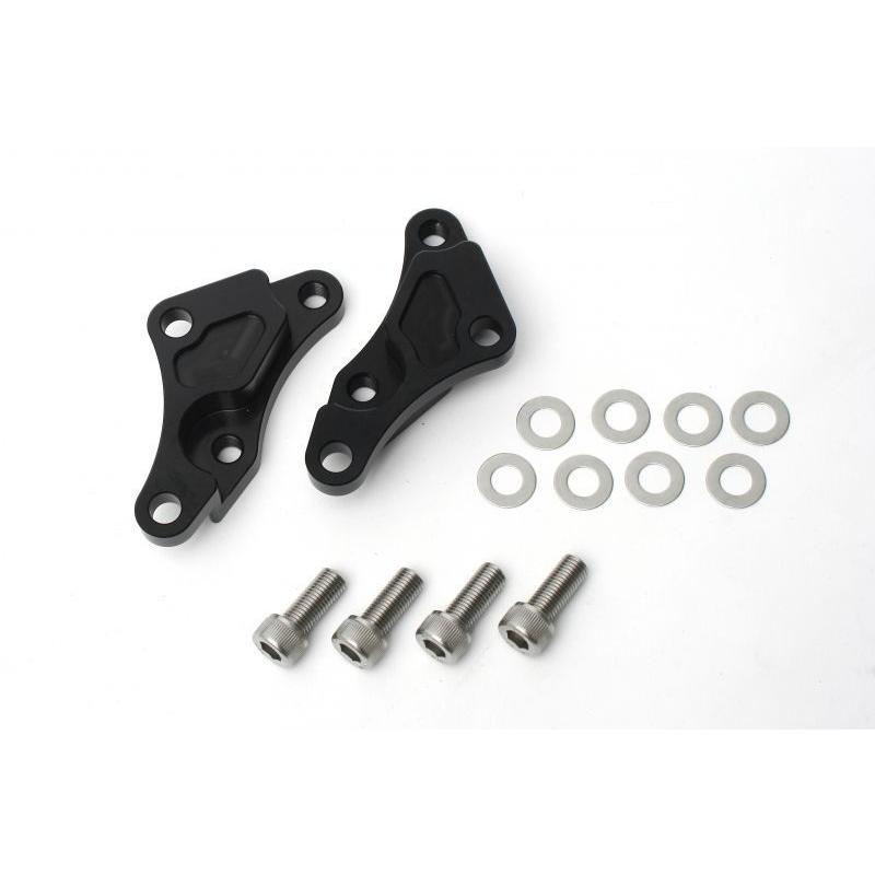 zzr1100Dキャリパーサポート付きブレンボフロントブレーキキャリパー ホース アクティブ スタンダードローター径対応 フロント キャリパーサポート
