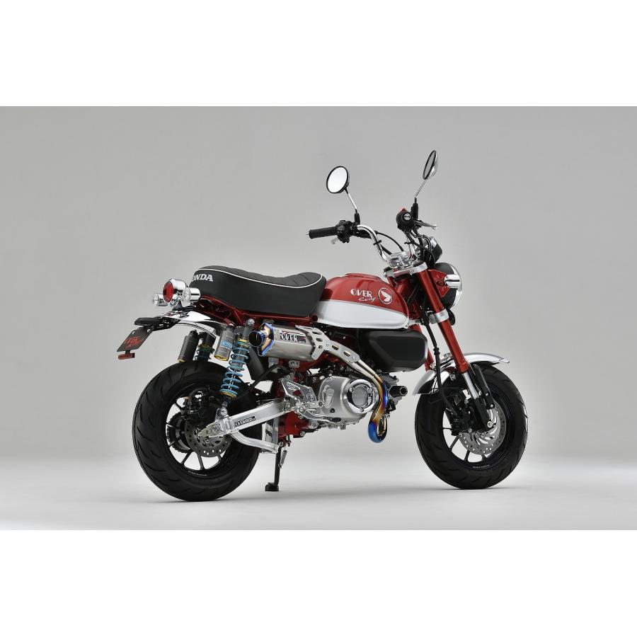 OVER│TT Formula フルチタン│モンキー125｜マフラー OVER RACING オーヴァー TT-Formula フルチタン アップマフラー