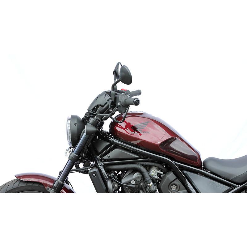 キジマ ハンドル マットブラック REBEL1100 21-DCT車専用 204-3388