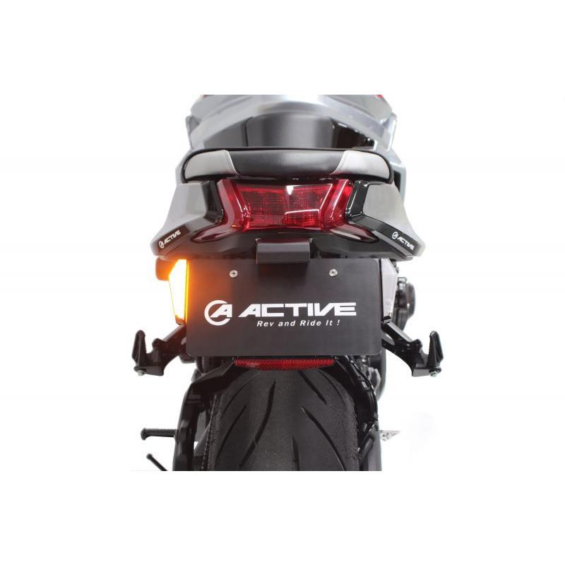 アクティブ LEDナンバーサイドウインカー コンパクト ホワイトレンズ