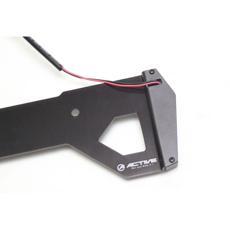 アクティブ LEDナンバーサイドウインカー コンパクト ホワイトレンズ