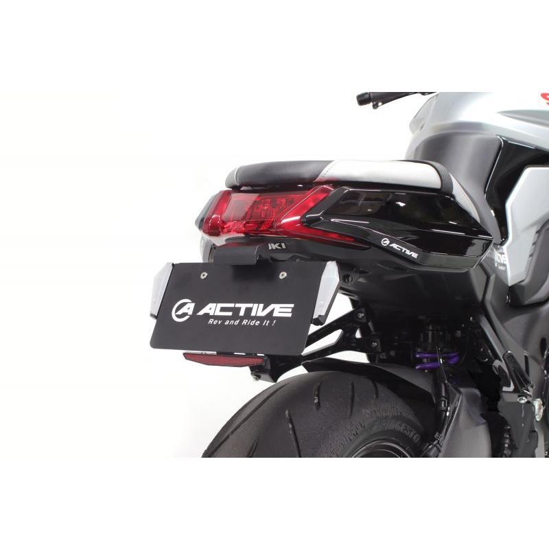 アクティブ LEDナンバーサイドウインカー コンパクト ホワイトレンズ