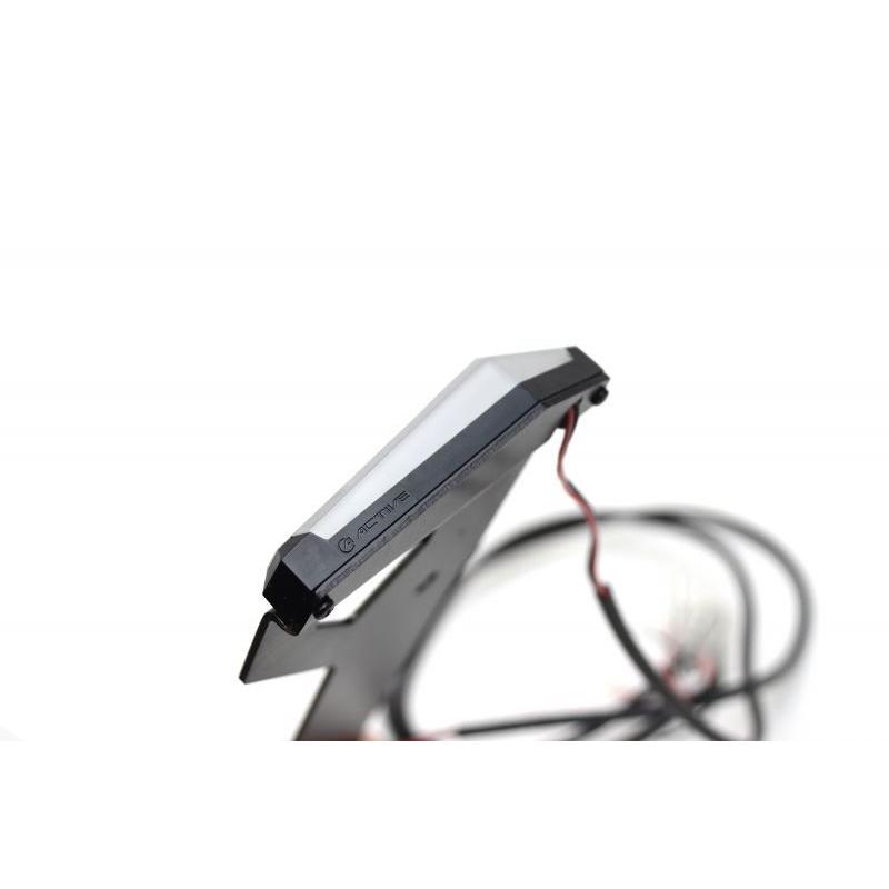 アクティブ LEDナンバーサイドウインカー コンパクト ホワイトレンズ