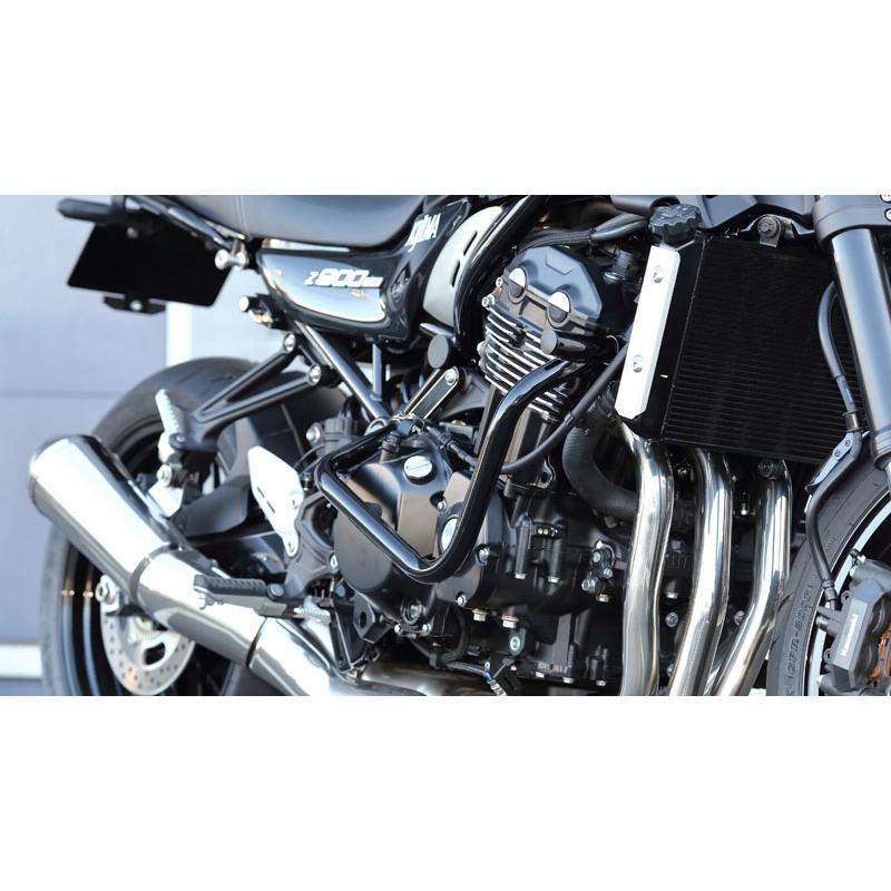 キジマ エンジンガード Z900RS/CAFE 18- ブラック【405-237