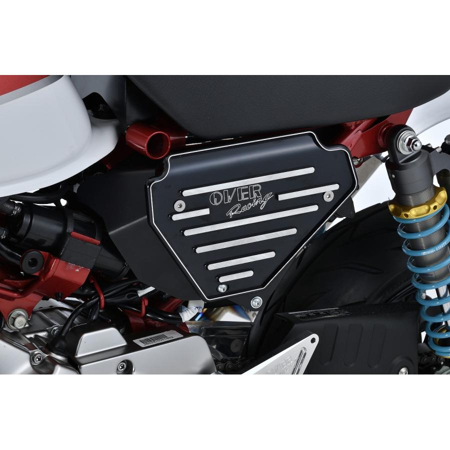 OVER RACING オーヴァーレーシング サイドカバー 左右セット MONKEY125の画像