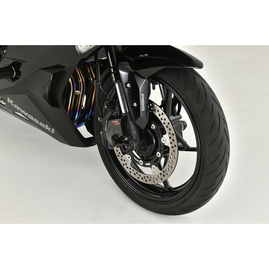 カワサキ OVER RACING/オーヴァーレーシング フロントアクスル