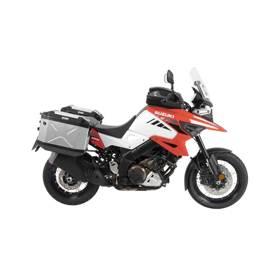 ヘプコ＆ベッカー サイドケース エクスプローラー 40 右 シルバー