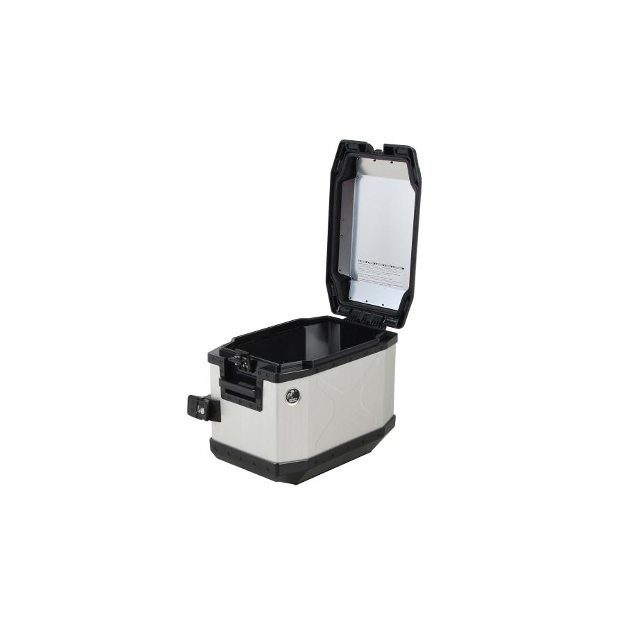 ヘプコアンドベッカー　サイドケース エクスプローラー 40 右 シルバー　610211-0000 ヘプコ＆ベッカー サイドケース エクスプローラー 40 右 シルバー