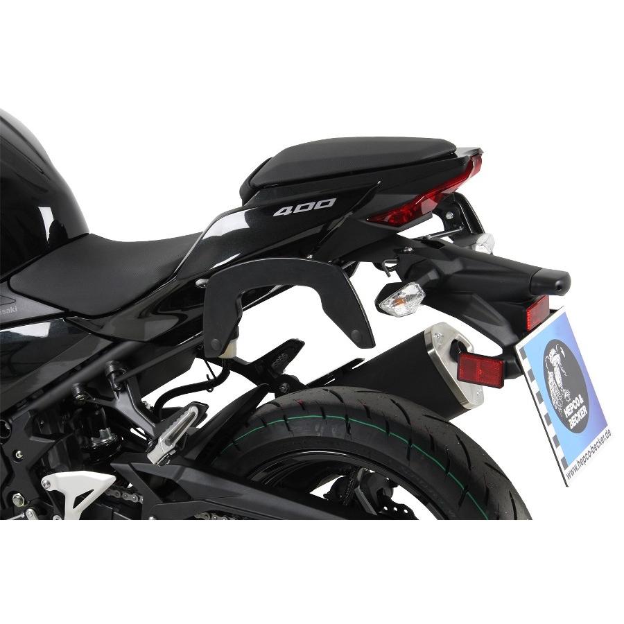 ヘプコ＆ベッカー C-Bowサイドキャリア ブラック Ninja250 18-20