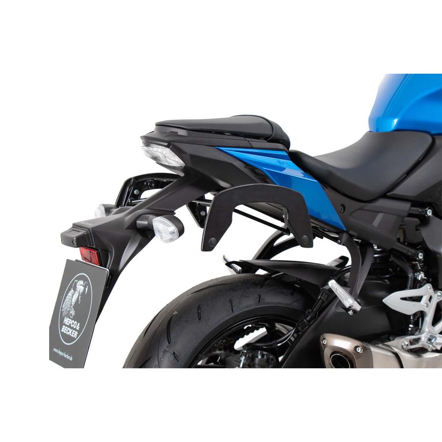 ヘプコ＆ベッカー C-Bowサイドキャリア ブラック GSX-S1000/F 15-22