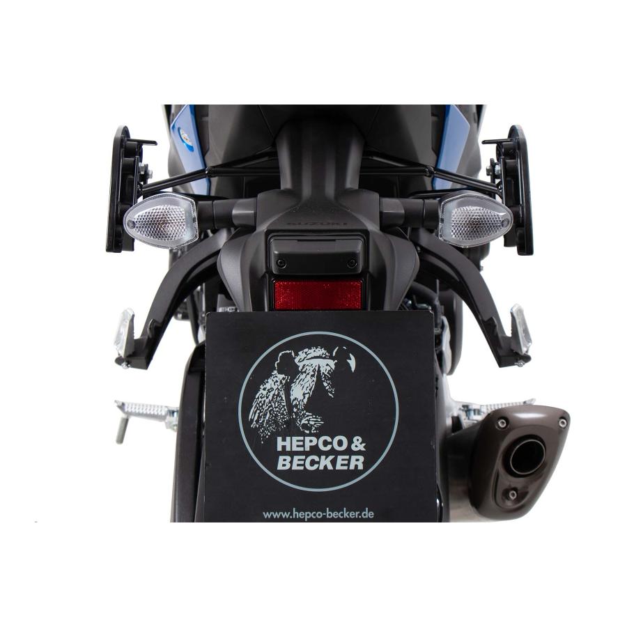 ヘプコ＆ベッカー C-Bowサイドキャリア ブラック GSX-S1000/F 15-22