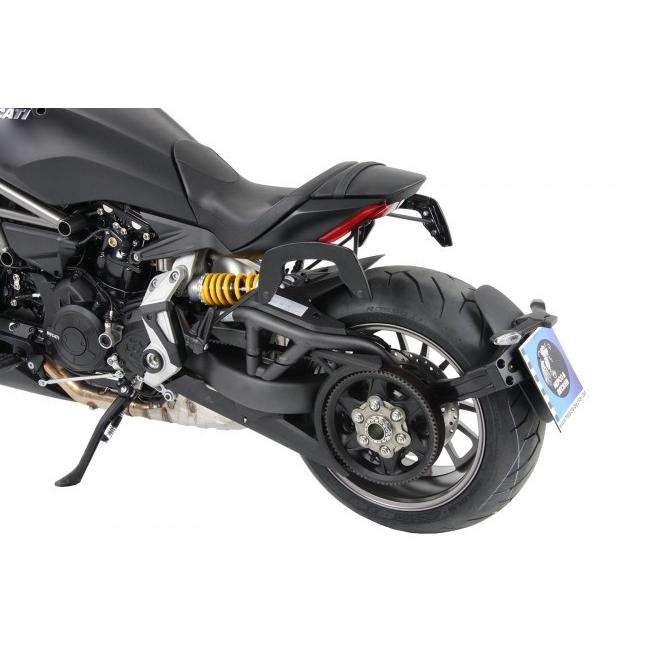 ヘプコ＆ベッカー C-Bowサイドキャリア ブラック XDiavel 16-20 