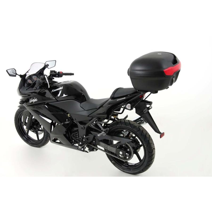 ヘプコ＆ベッカ トップケースキャリア アルラック ブラック Ninja250R