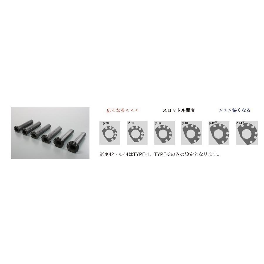 アクティブ ハイスロットルキット タイプIII メッキ KTM RC 390 '14 〜 '15 シルバー/ブラック/ガンメタ/Ｔゴールドの画像