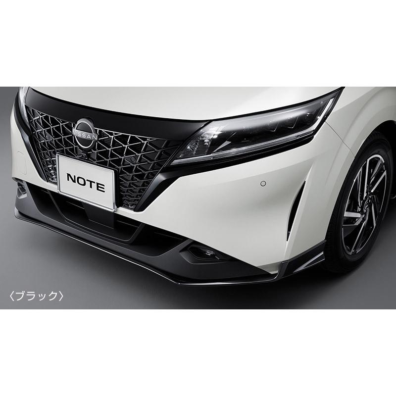 ニッサンノートフロントバンバー ノート ノート/NOTE E13：純正 フロントバンパーフィニッシャー