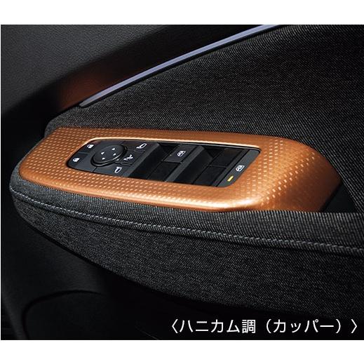 オーラ/AURA：純正 インテリアパネル（ウィンドウスイッチフィニッシャー用）（カラー選択） |  | 02