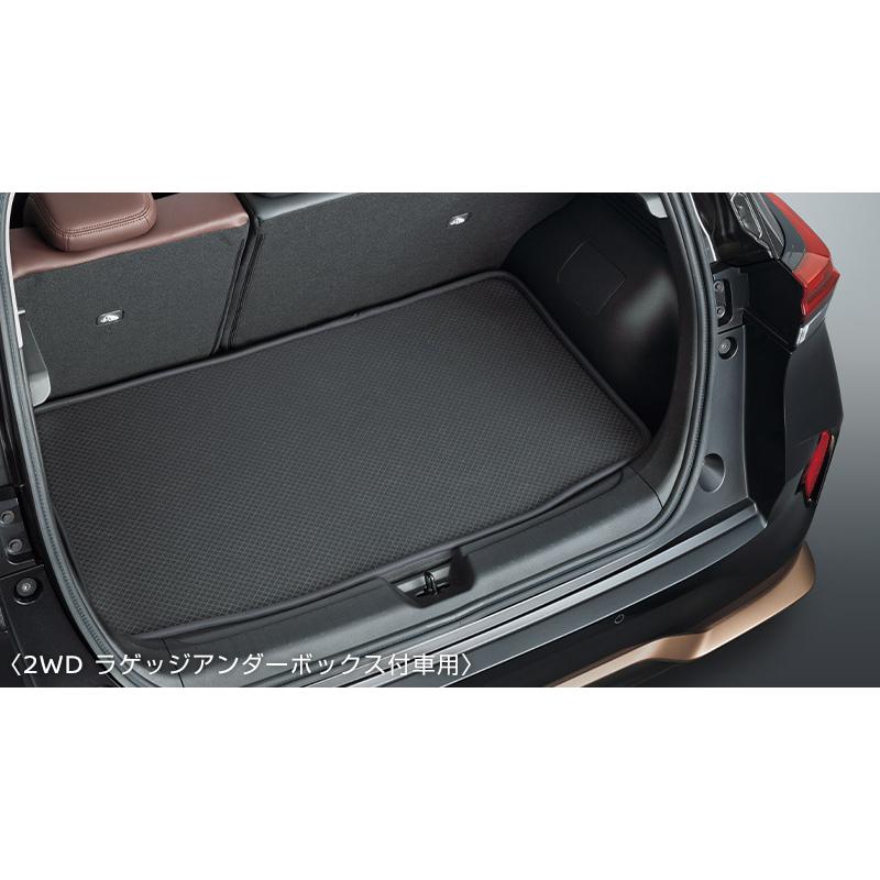 中古品 日産純正ノート オーラ HR12DE用 ラゲージアンダートレー、ボード オーラ/AURA：純正 ラゲッジソフトトレイ（防水機能付